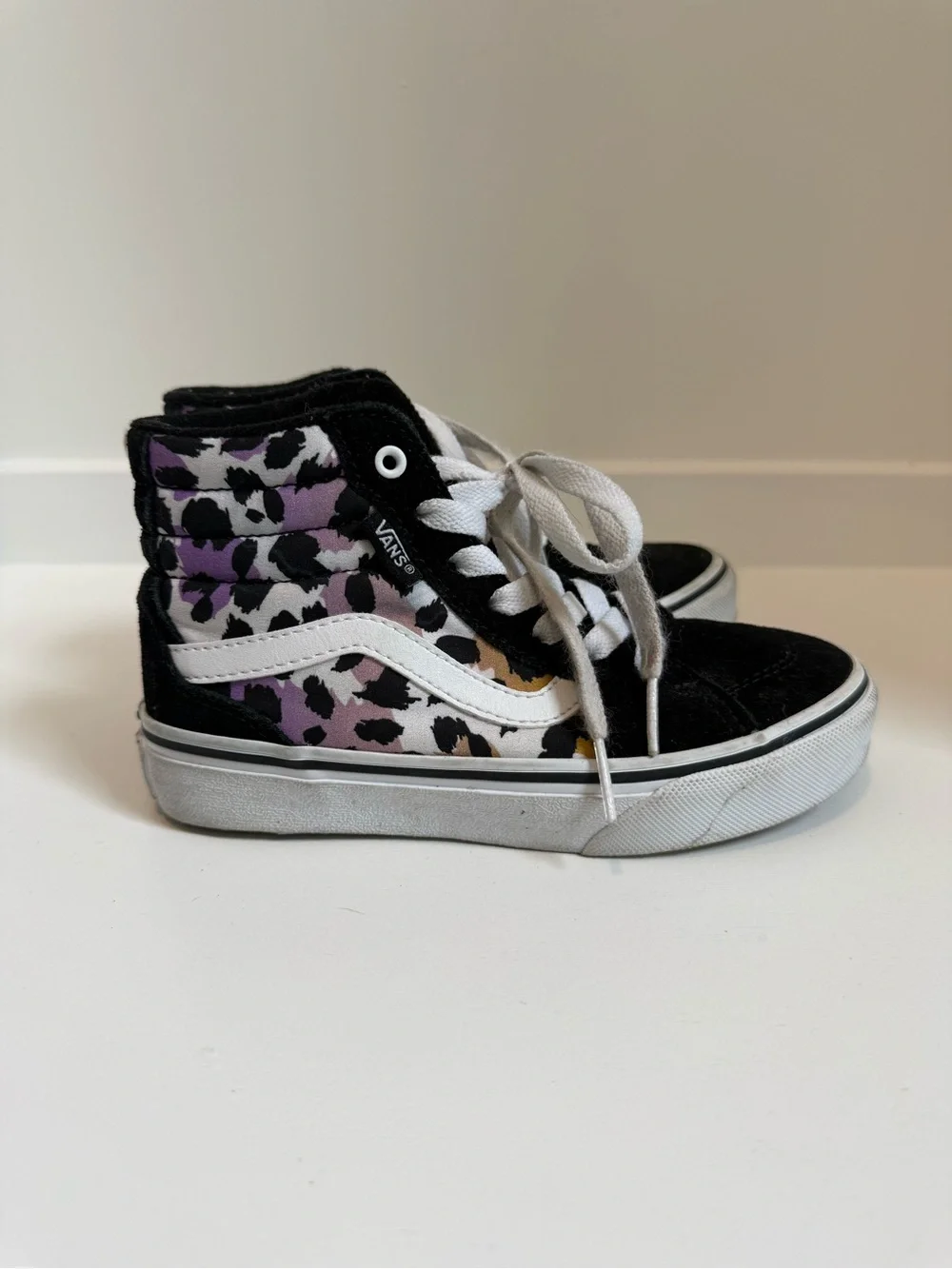Vans Off The Wall High Top Shoes Youth Size 13